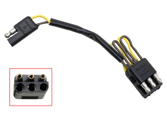 SP1 SM - 01609 12V 2 - Prong to 6 - Prong Accessory Adapter for Arctic Cats - Kelly Motorsports
