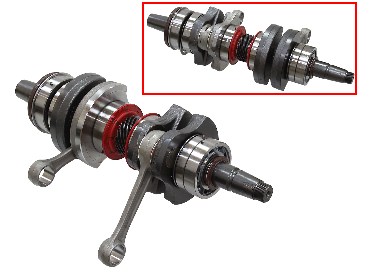 SP1 SM - 09379 Crankshaft Assembly for SD 600 Ho – Engine Replacement Part - Kelly Motorsports
