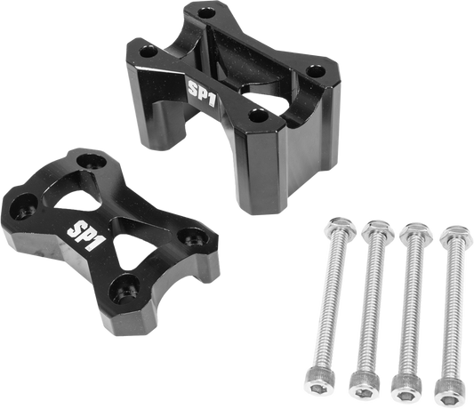 SP1 Tech Riser 1 - Inch with 7/8 - Inch Bar for Enhanced Bike Control - Kelly Motorsports
