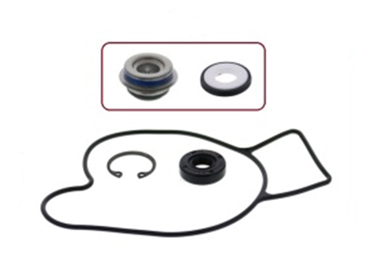 SP1 Water Pump Repair Kit for Arctic Cat Crossfire, F5, F6, and M Series Models – Part 10 - 721275 - Kelly Motorsports