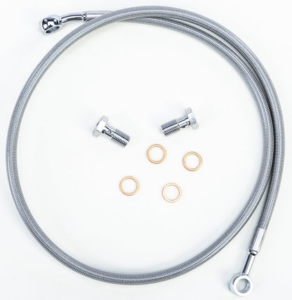Streamline Universal Braided Stainless Steel Brake Line w/Banjo Fittings - Kelly Motorsports