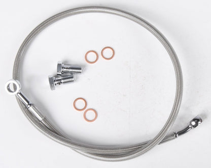 Streamline Universal Braided Stainless Steel Brake Line w/Banjo Fittings - Kelly Motorsports