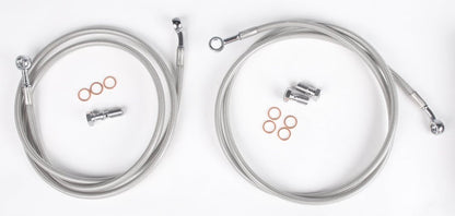 Streamline Universal Braided Stainless Steel Brake Line w/Banjo Fittings - Kelly Motorsports