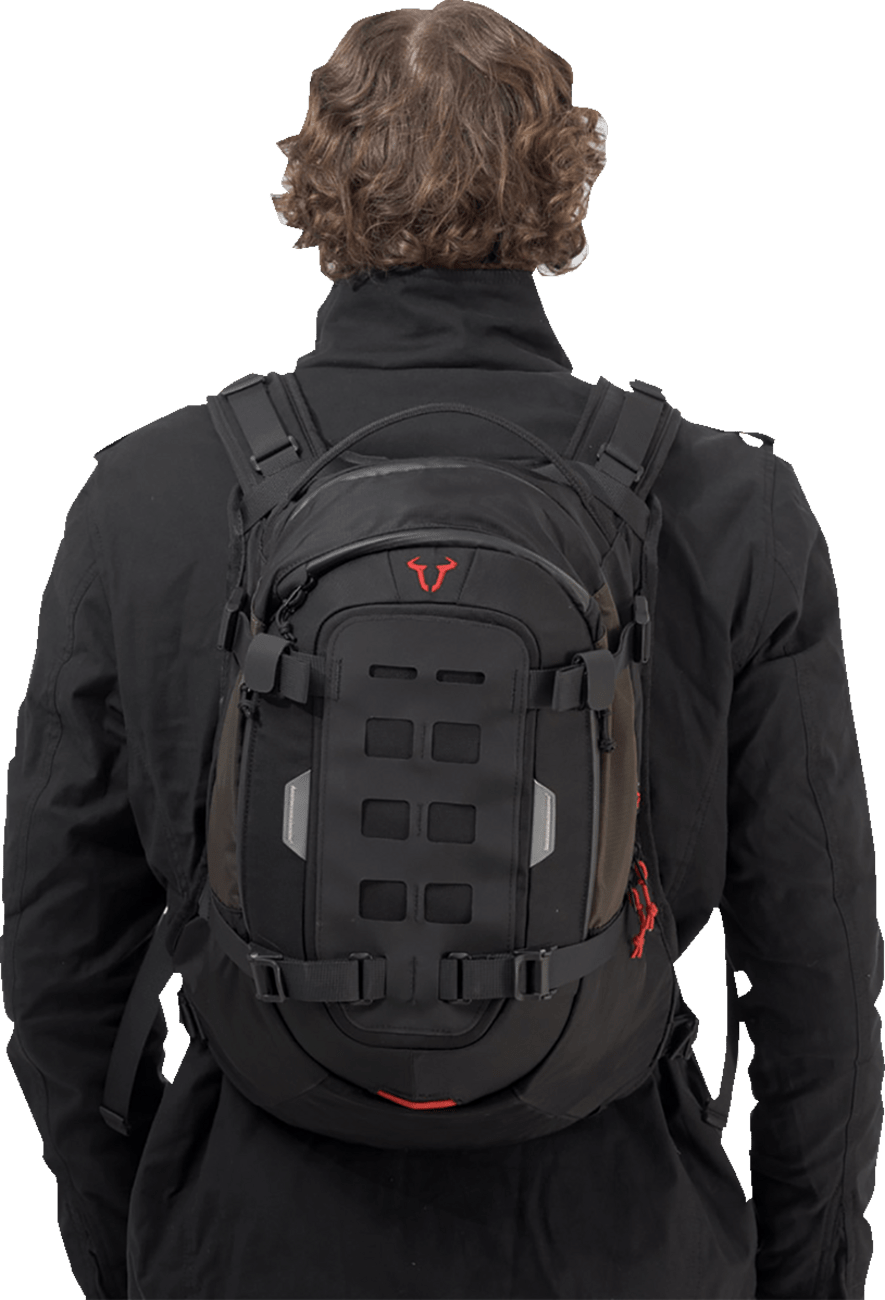 SW-MOTECH PRO Cosmo Backpack Black/Anthracite BC.RUC.00.004.30000 - Kelly Motorsports