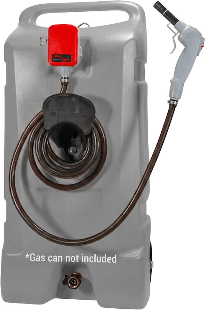 TERA PUMP Gas Caddy Fuel Transfer Pump TRFA03 GC with 12V Power Options and 2.6 GPM Flow Rate - Kelly Motorsports