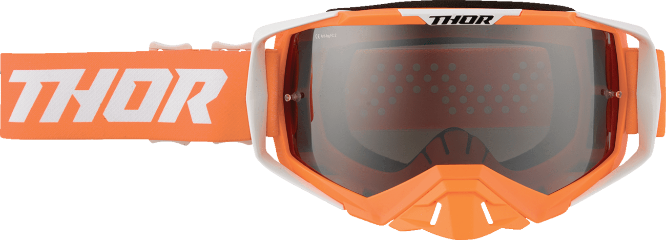 THOR Activate Goggle Flite Orange with Silver Mirror Lens - Part 2601-3704 - Kelly Motorsports