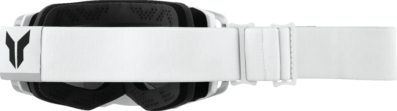 THOR Activate Goggle - Iconic White with Silver Mirror Lens - Part No. 2601-3705 - Kelly Motorsports
