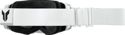 THOR Activate Goggle - Iconic White with Silver Mirror Lens - Part No. 2601-3705 - Kelly Motorsports