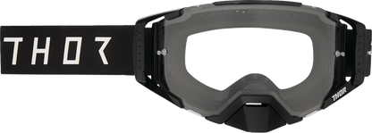 THOR Ascend LTD Goggle Synth Black with Clear Lens – Part No. 2601-4018 - Kelly Motorsports