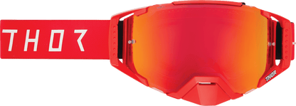 THOR Ascend LTD Goggle - Synth Red with Red Mirror Lens (Part 26014024) - Kelly Motorsports