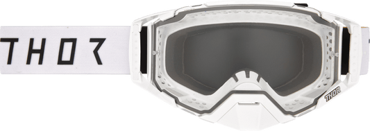 THOR Ascend LTD Goggle Synth White with Clear Lens – Part Number 2601-4019 - Kelly Motorsports