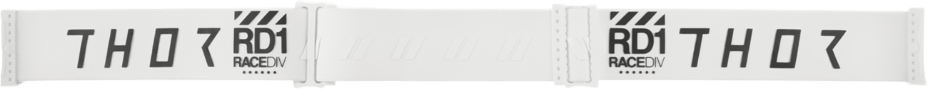 THOR Ascend LTD Goggle Synth White with Lemon/Red-Orange Mirror Lens - Part 26014025 - Kelly Motorsports