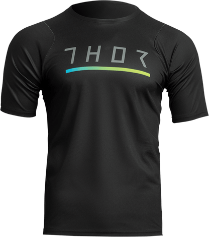 THOR Assist Caliber Short-Sleeve Jersey - Black, Medium - Part 5120-0258 - Kelly Motorsports