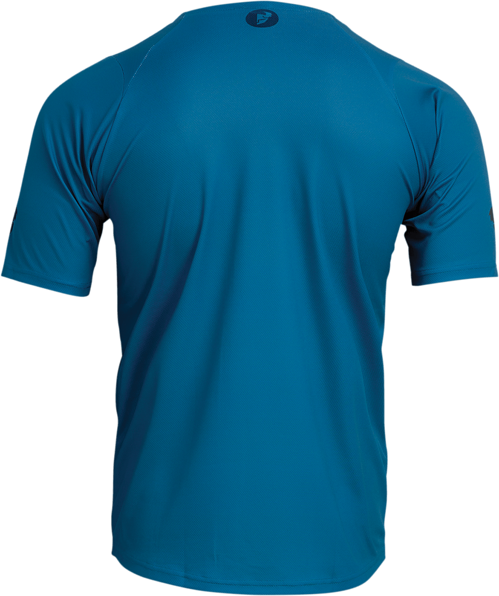 THOR Assist Caliber Short-Sleeve Jersey - Teal - Small by THOR, Part No. 5020-0014 - Kelly Motorsports