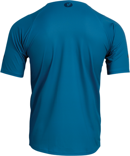 THOR Assist Caliber Short-Sleeve Jersey - Teal - Small by THOR, Part No. 5020-0014 - Kelly Motorsports