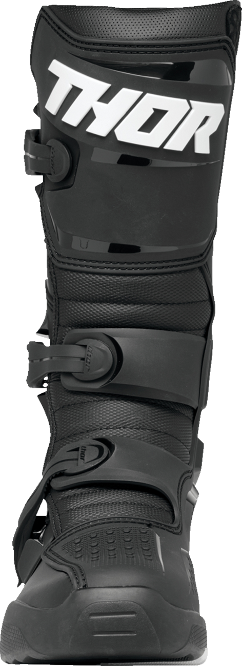 THOR Blitz XR Boots - Black/White, US Size 8 - Model 3410 - 3074 - Kelly Motorsports