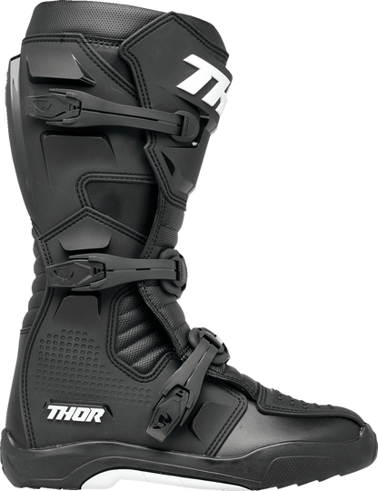THOR Blitz XR Boots - Black/White, US Size 8 - Model 3410 - 3074 - Kelly Motorsports