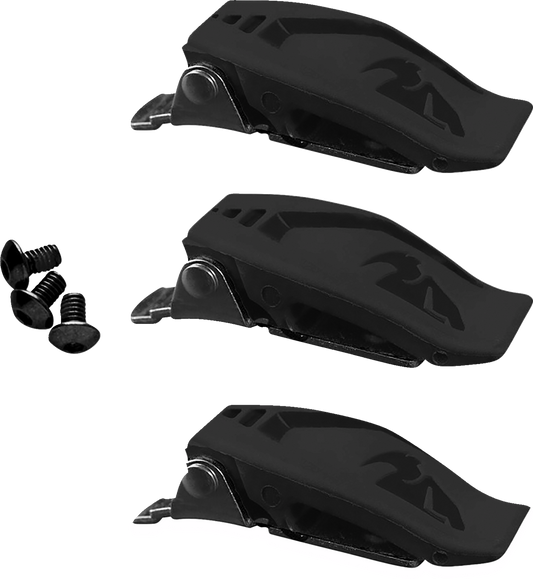 THOR Blitz XR Boots Buckle Kit - Black and White, Part Number 3430 - 1029 - Kelly Motorsports