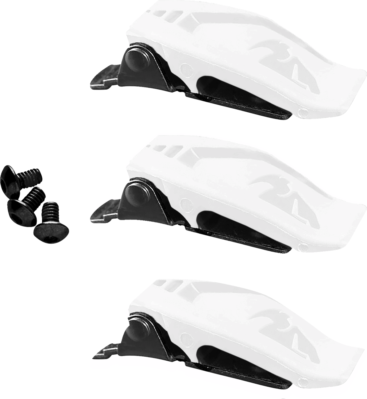 THOR Blitz XR Boots Buckle Kit - White (Part Number 3430 - 1032) - Kelly Motorsports