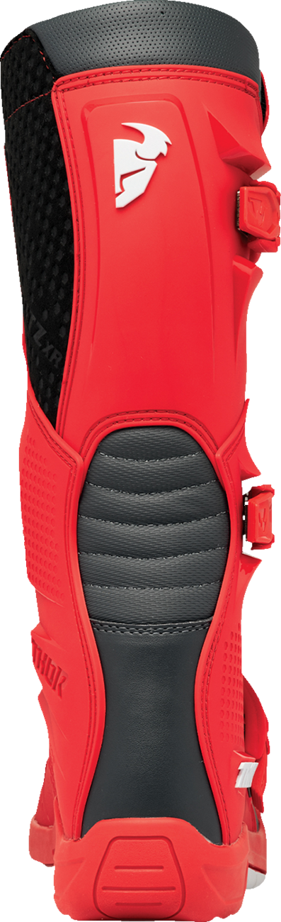 THOR Blitz XR Boots - Red/Charcoal, US 9 | Part Number 3410 - 3111 - Kelly Motorsports