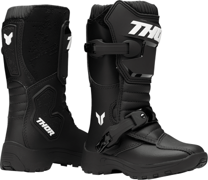 THOR Blitz XR Mini LTD Boots - Black US Size 10 - Part Number 3411 - 0787 - Kelly Motorsports