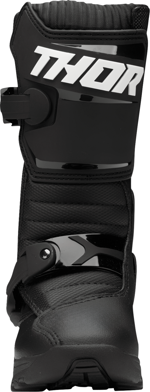 THOR Blitz XR Mini LTD Boots - Black US Size 10 - Part Number 3411 - 0787 - Kelly Motorsports