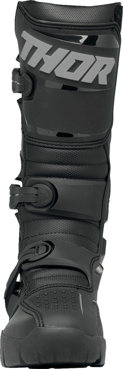 THOR Blitz XR Trail Boots - Black/Gray US 12 (Part No. 3410 - 3132) - Kelly Motorsports