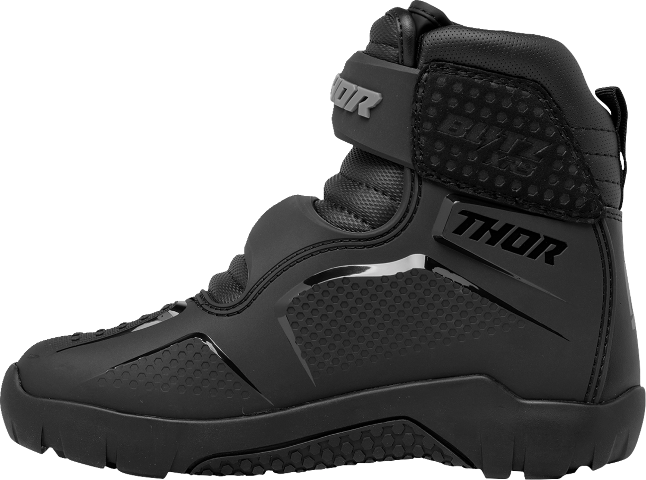 THOR Blitz XRS Boots - Black/Gray US 11, Part Number 3410 - 3152 - Kelly Motorsports