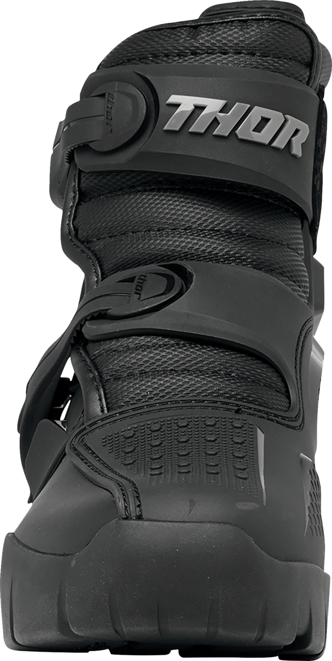 THOR Blitz XRS Boots - Black/Gray, US 12 | Part Number 3410 - 3153 - Kelly Motorsports