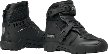 THOR Blitz XRS Boots - Black/Gray, US 12 | Part Number 3410 - 3153 - Kelly Motorsports