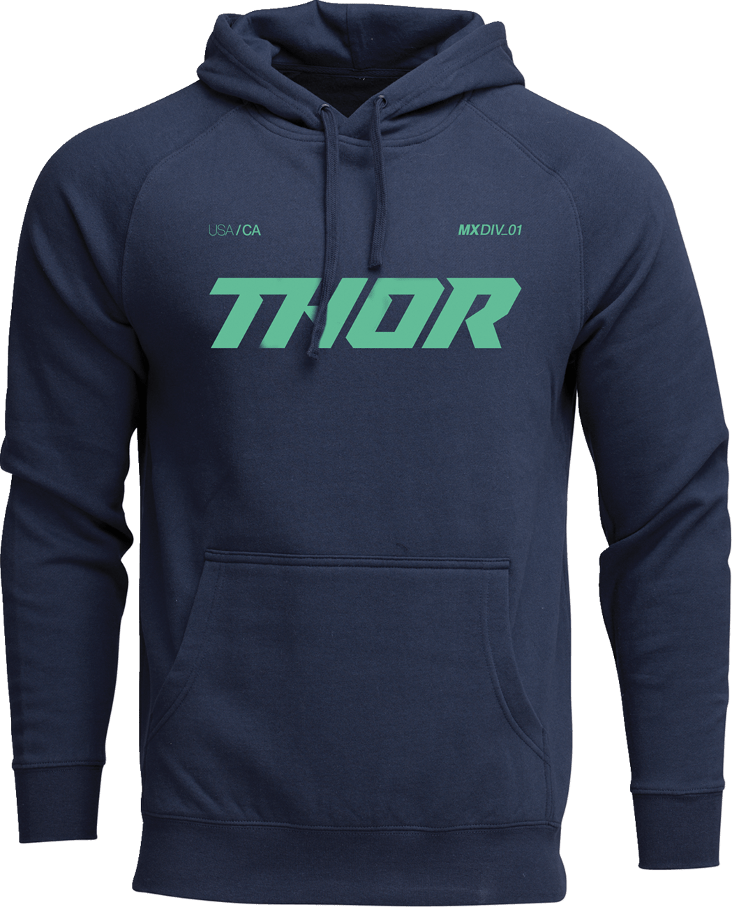 THOR Brave Pullover Hoodie - Navy - Large 3050-7239 - Kelly Motorsports