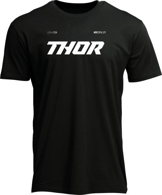 THOR Brave T-Shirt - Black, Small by THOR (Part Number 3030-25056) - Kelly Motorsports