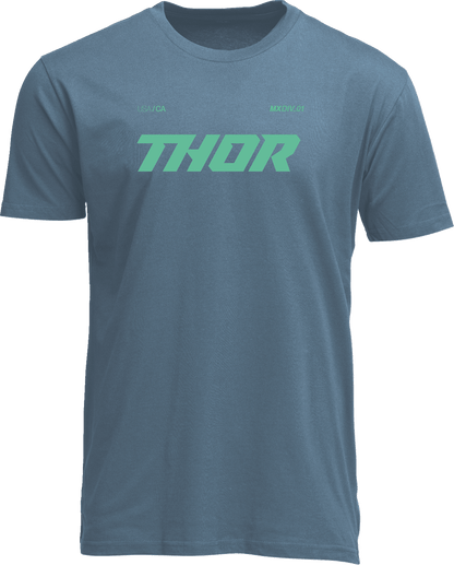 THOR Brave T-Shirt - Petrol Blue 5XL - 3030-25071 - Kelly Motorsports
