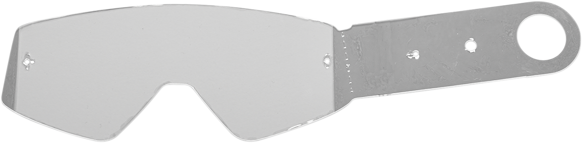 THOR Combat and Conquer Tear - Offs - Clear - 10 Pack (Part Number 2602 - 0612) - Kelly Motorsports