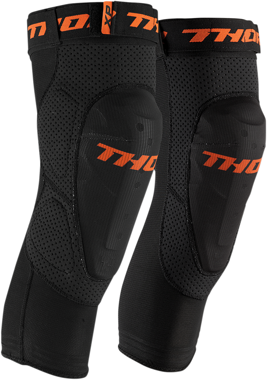 THOR Comp XP Knee Guards - Black, Size S/M, Part Number 2704 - 0486 - Kelly Motorsports
