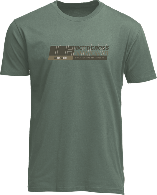 THOR Converge Olive T-Shirt - Large - 3030-25079 - Kelly Motorsports