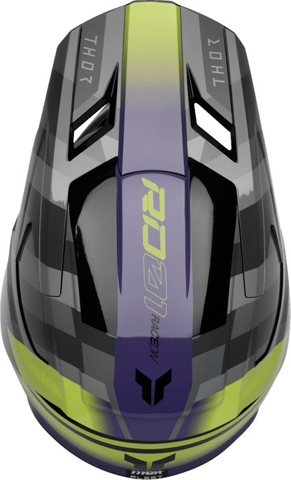 THOR Fleet Camber Helmet Polycarbonate/ABS Shell - Kelly Motorsports