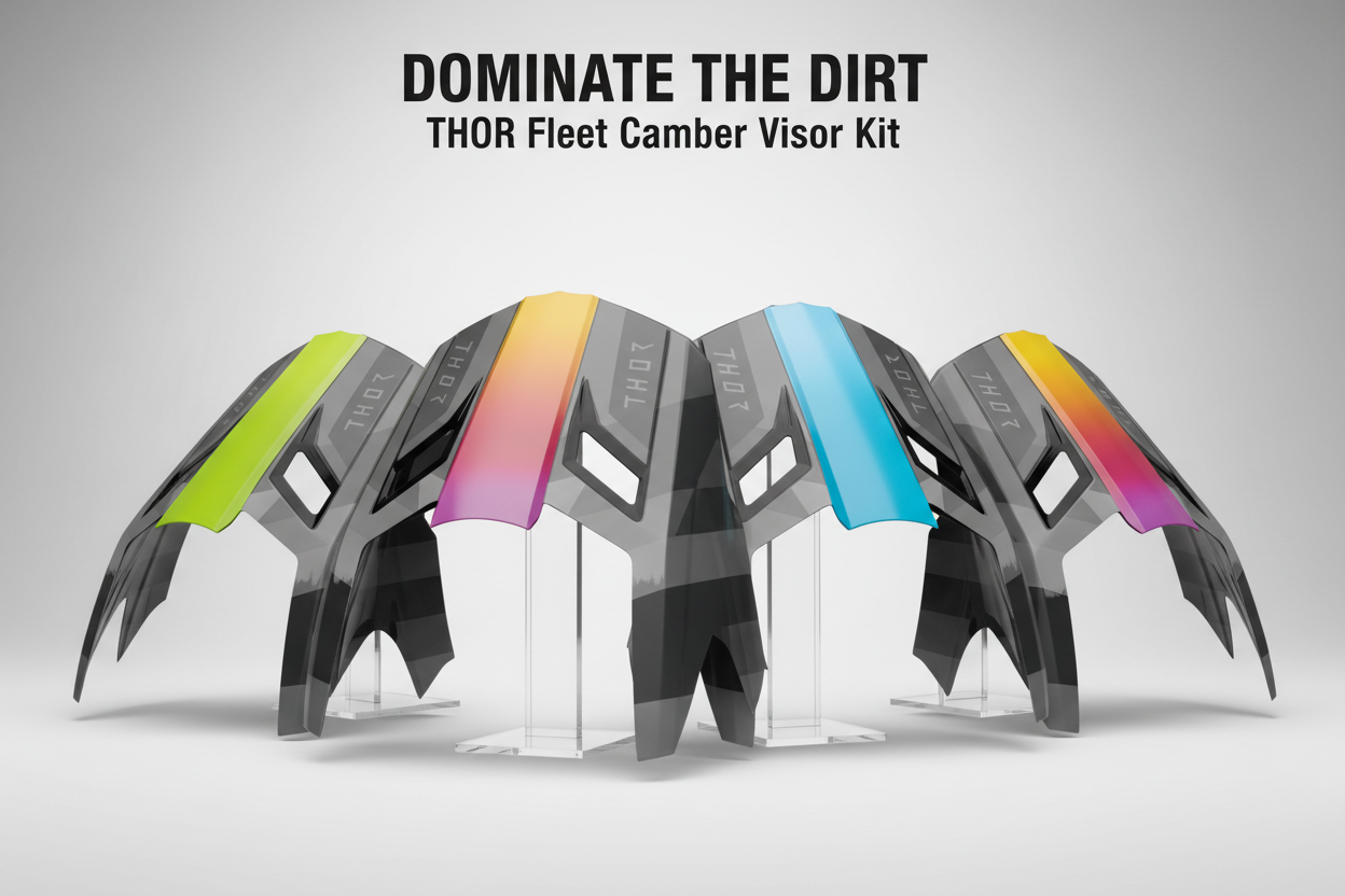 THOR Fleet Camber Visor Kit Hero