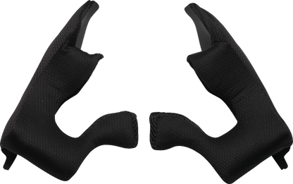THOR Fleet Cheek Pads - Black - Large 0134 - 4076 - Kelly Motorsports