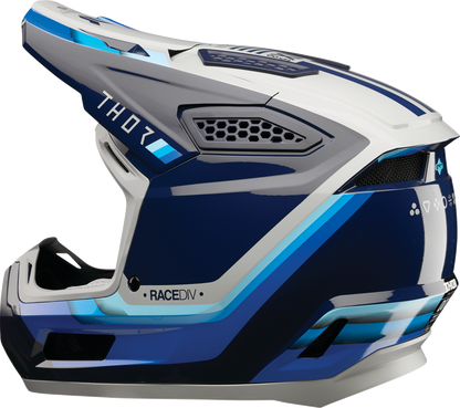THOR Fleet Defy Helmet XS Blue/Gray - Model 0110 - 9435 - Kelly Motorsports