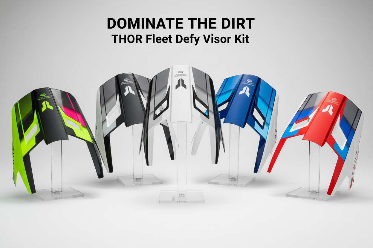 THOR Fleet Defy Visor Kit Hero