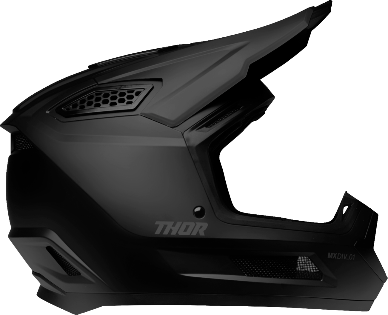 THOR Fleet Helmet Blackout XS - Durable PC/ABS Shell with Impact Protection - Kelly Motorsports