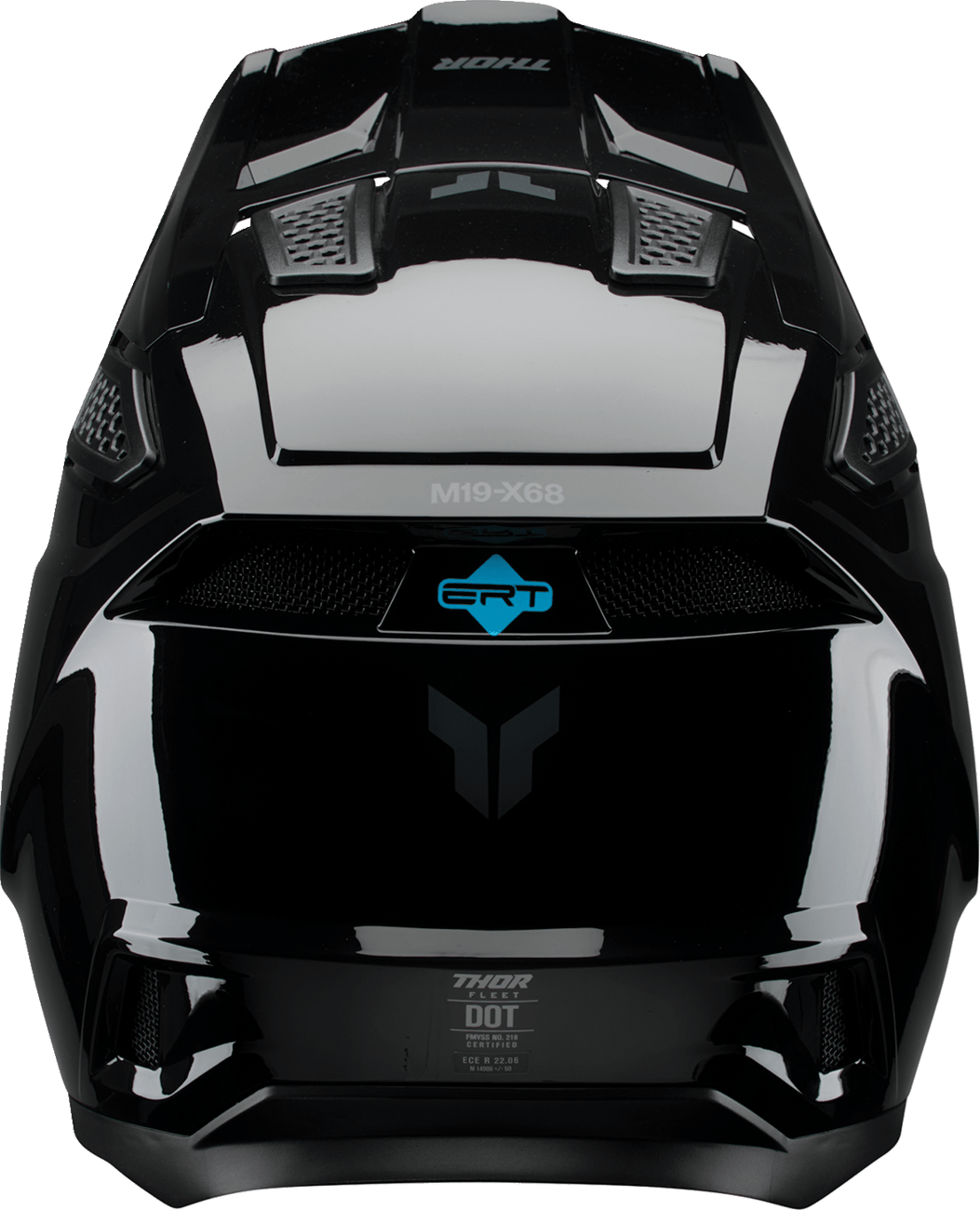 THOR Fleet Helmet PC/ABS Shell w/Impact Protection & Ventilation - Kelly Motorsports
