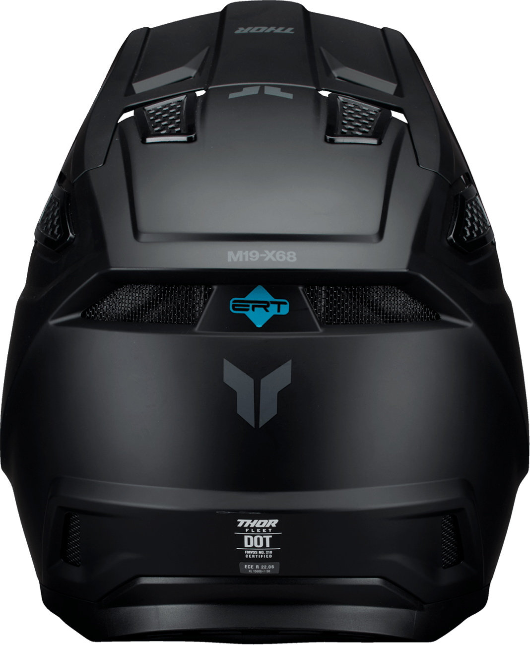 THOR Fleet Helmet PC/ABS Shell w/Impact Protection & Ventilation - Kelly Motorsports