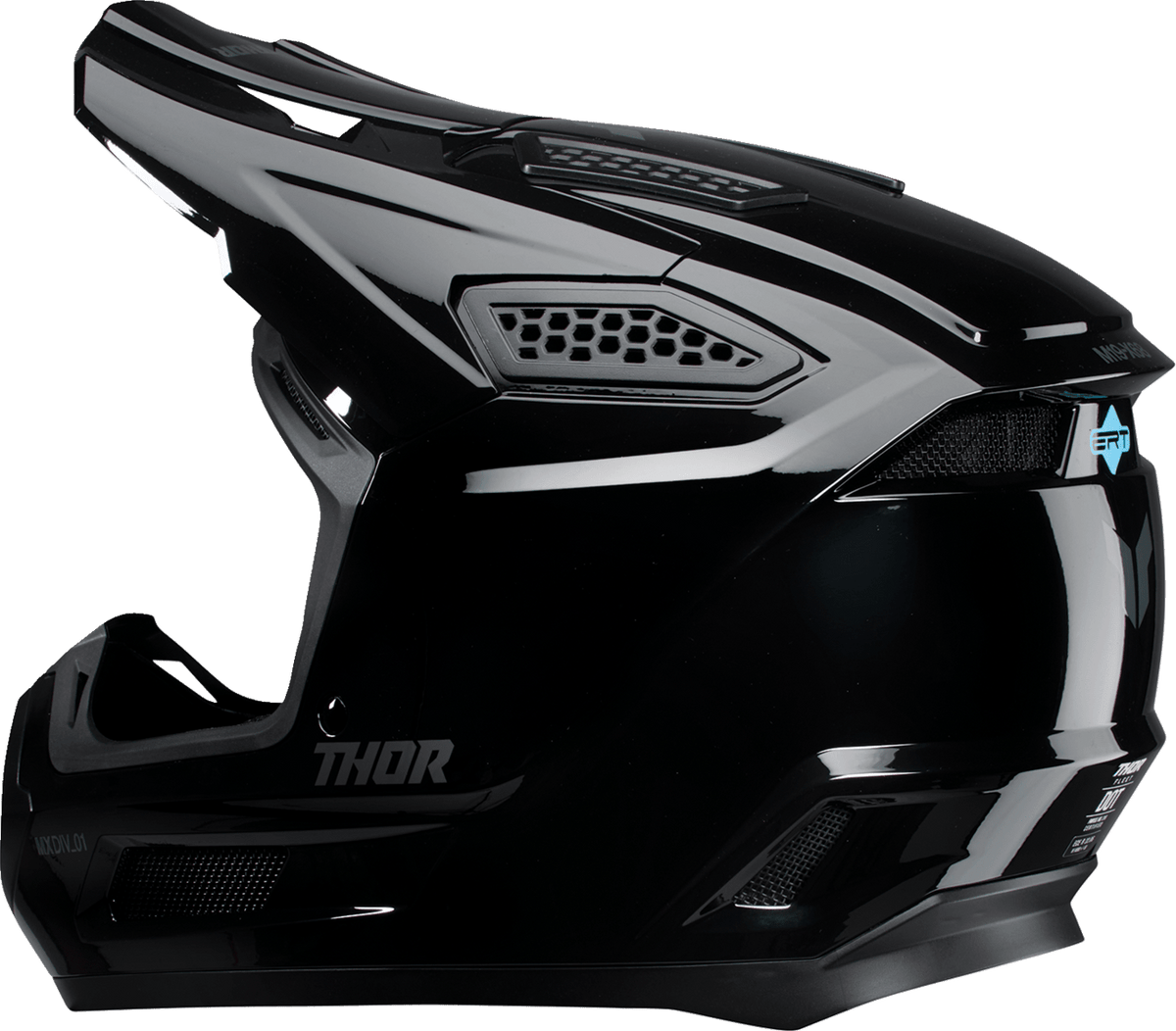 THOR Fleet Helmet PC/ABS Shell w/Impact Protection & Ventilation - Kelly Motorsports