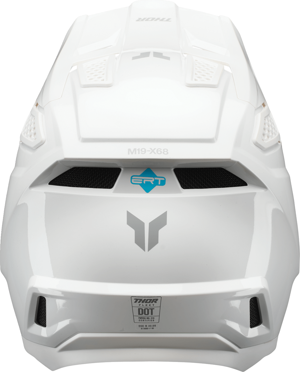 THOR Fleet Helmet PC/ABS Shell w/Impact Protection & Ventilation - Kelly Motorsports