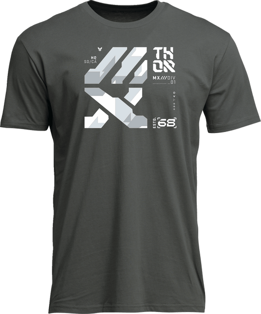 THOR Forge T-Shirt Charcoal Large - Part Number 3030-24553 - Kelly Motorsports