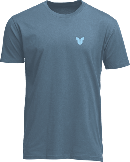 THOR Futura T-Shirt - Petrol Blue, Medium - 100% Cotton, Part Number 3030-25123 - Kelly Motorsports