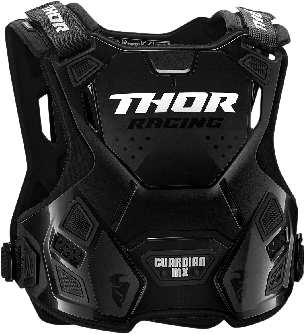 THOR Guardian MX Deflector Charcoal/Black XL/2XL (Part Number 2701-0869) - Kelly Motorsports
