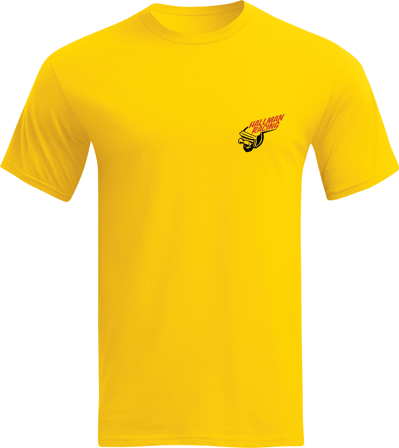 THOR Hallman Champ T-Shirt - Yellow, Small - Part No. 3030-22635 - Kelly Motorsports